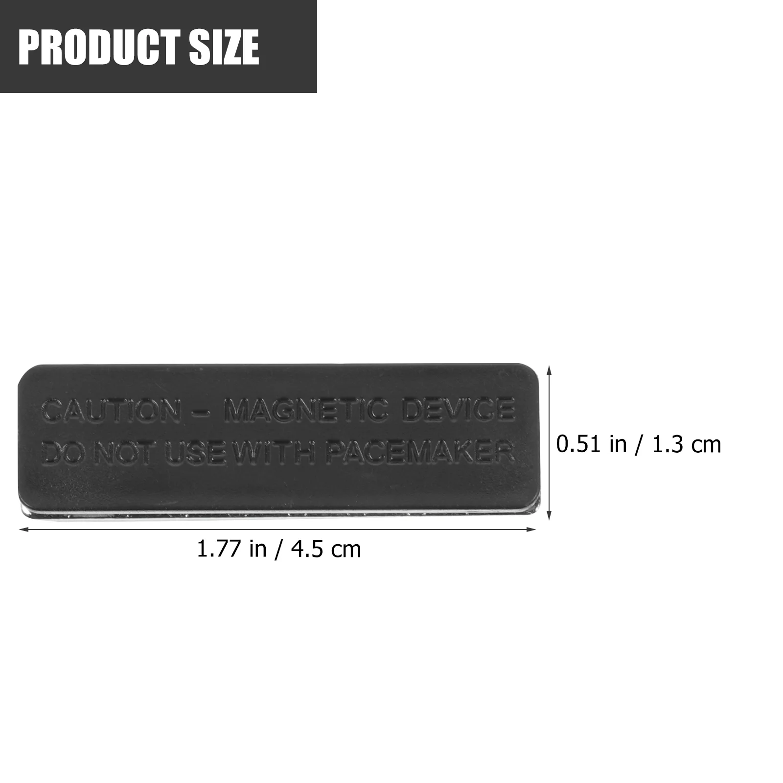 Бейдж Магнитный 10 шт. маленький металлический держатель для конференций