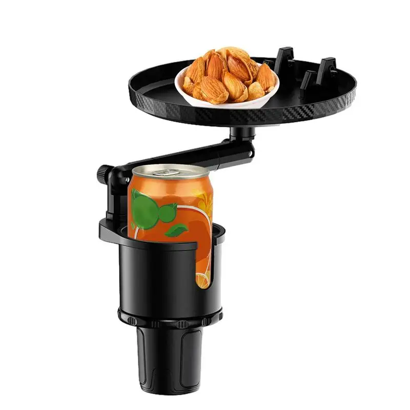 

Многофункциональный автомобильный поднос для стаканов, автомобильный поднос для еды, поворотный поднос на 360 градусов, Настольная чашка, кронштейн, расширитель, авто, интерьер, полка для еды