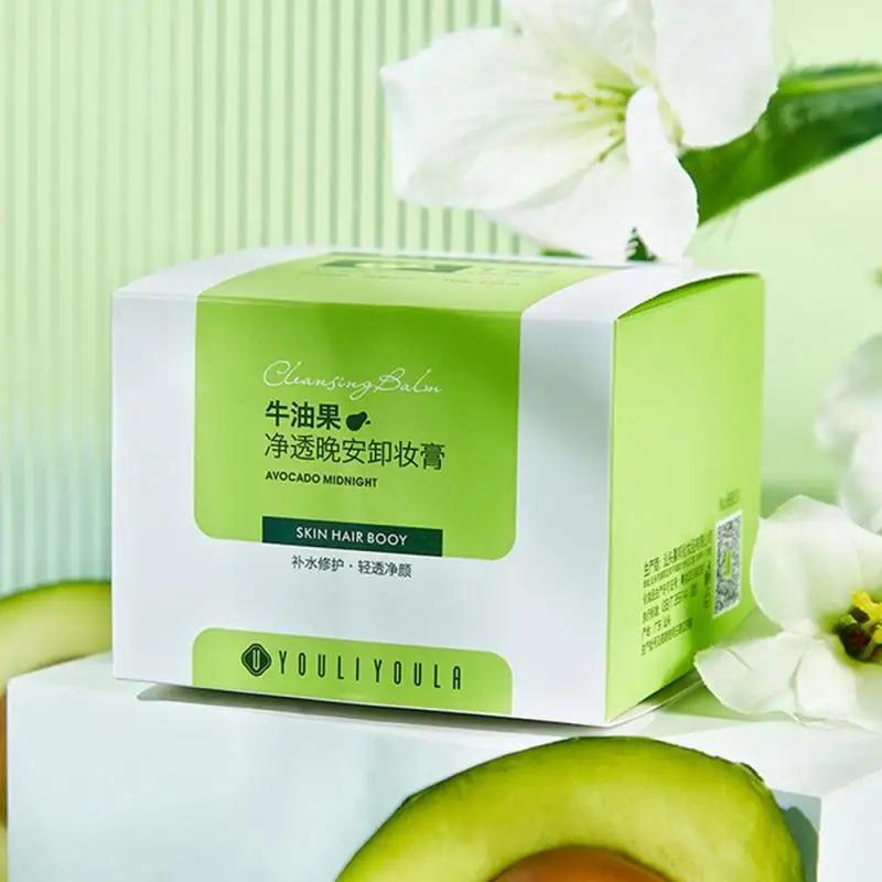 

Aocado Makeup Remover Cream Deep Makeup Remover Gentle Face Cleansing 2 In 1 Makeup Remover Shrink Pores Oil Control Cleanser