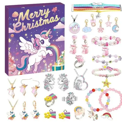 

Рождественский адвент-календарь браслетов и украшений