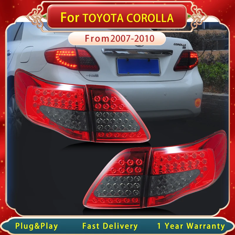 

Задний фонарь, обновленные автозапчасти, задний фонарь в сборе для TOYOTA COROLLA 2007-2010