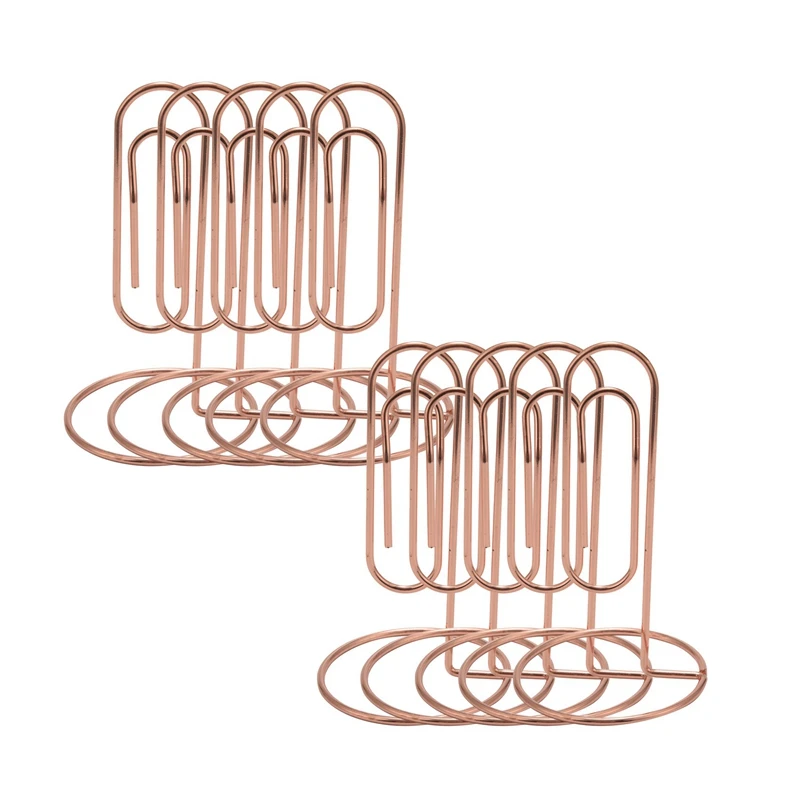 

10PC Study Note Holder Office Desk Paper Clip Memo Holder, Office Accessory, Organize And Access Bills