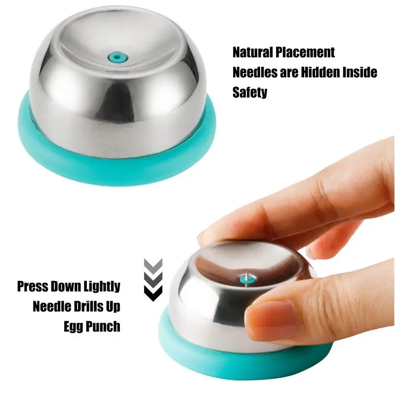 Дырокол для яиц Устройство удаления скорлупы с булавкой Кухонные гаджеты утиных