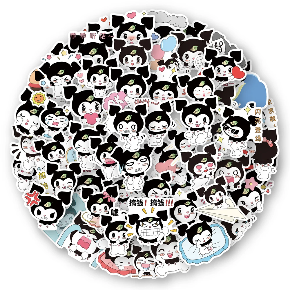 

10/30/60PCS Cartoon Anime Kuromi Stickers Decoration PVC Decal Waterproof DIY Phone Suitcase Skateboard Bicycle Kids Classic Toy