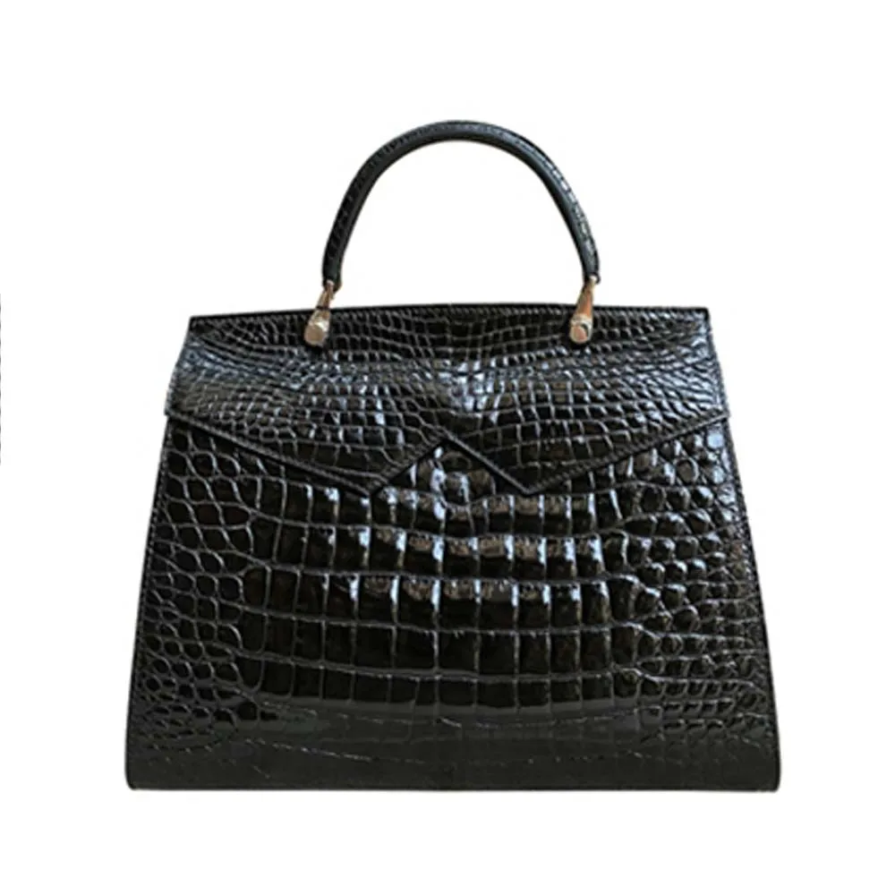 

yongliang new natural crocodile female handbag crocodile bag fashion women handbag highlights women crocodile bag