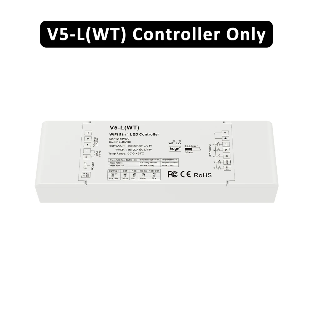 

RGB контроллер WeeTisa для LED ленты