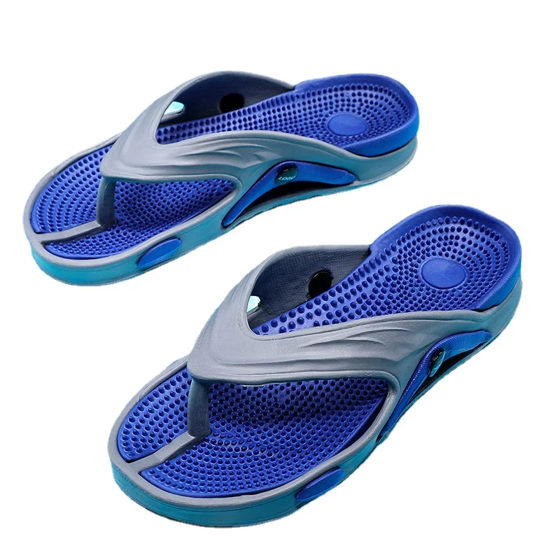 

Summer Men's Flip-flops Massage Granule Men Slippers Comfortable Beach Sandals Men Casual Shoes House Flip Flops Bathroom Shoes