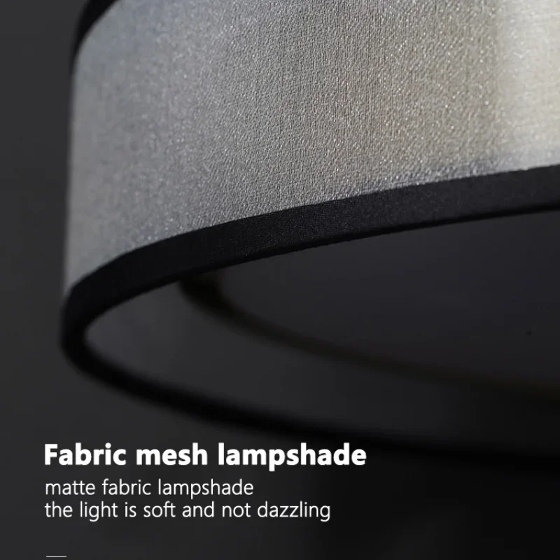 Потолочные светильники Современная креативная круглая настольная лампа для