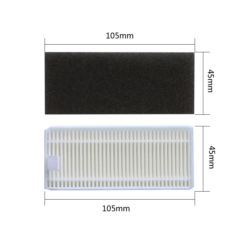 

Vacuum Cleaner Filter Set For Lefant M200/M201/M501 Side Brushes And Filters Accessories For Kitchen Household Supplies
