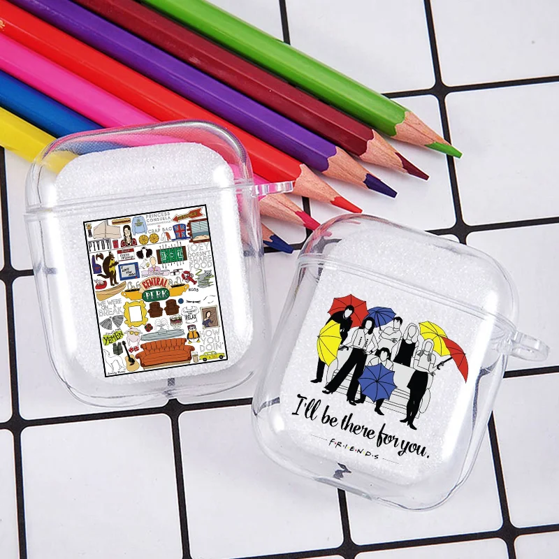 

Central Perk Coffee friends tv Show Soft silicone TPU Case For AirPods Pro 2 1 2 3 Clear Wireless Bluetooth Earphone Box Cover