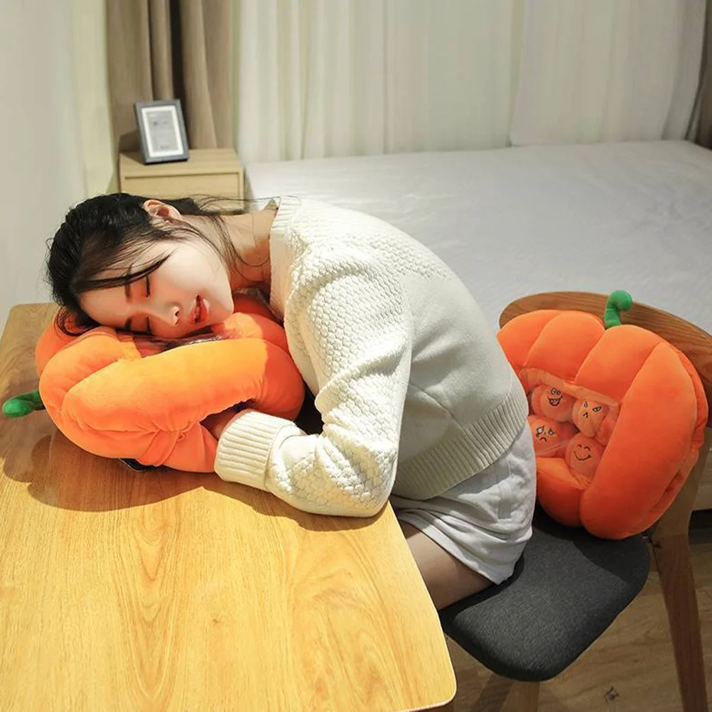 

Halloween Visible Pumpkin Pillow Lovely Pumpkin Pillow Adorable Pumpkin Pillow