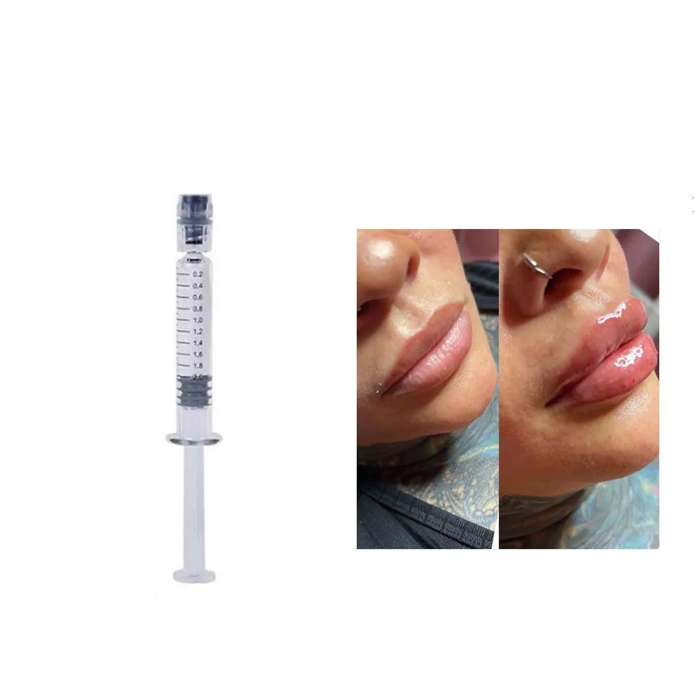 

2ml Hyaluronic Acid Serum Lip/Nose/Cheek Hyaluronic Acid Crosslinked HA Lips Enhancement for Hyaluron Pen Remove Wrinkles Kroea