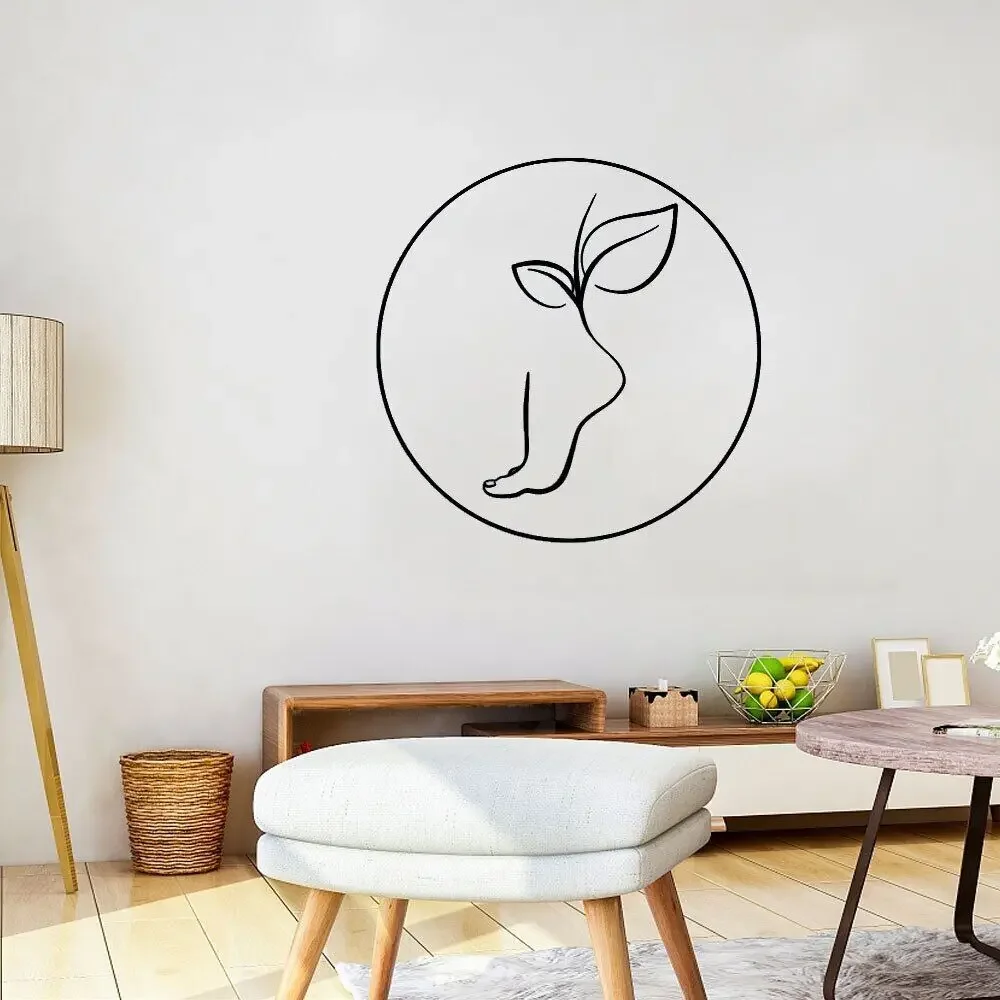 Наклейка на стену для педикюра или