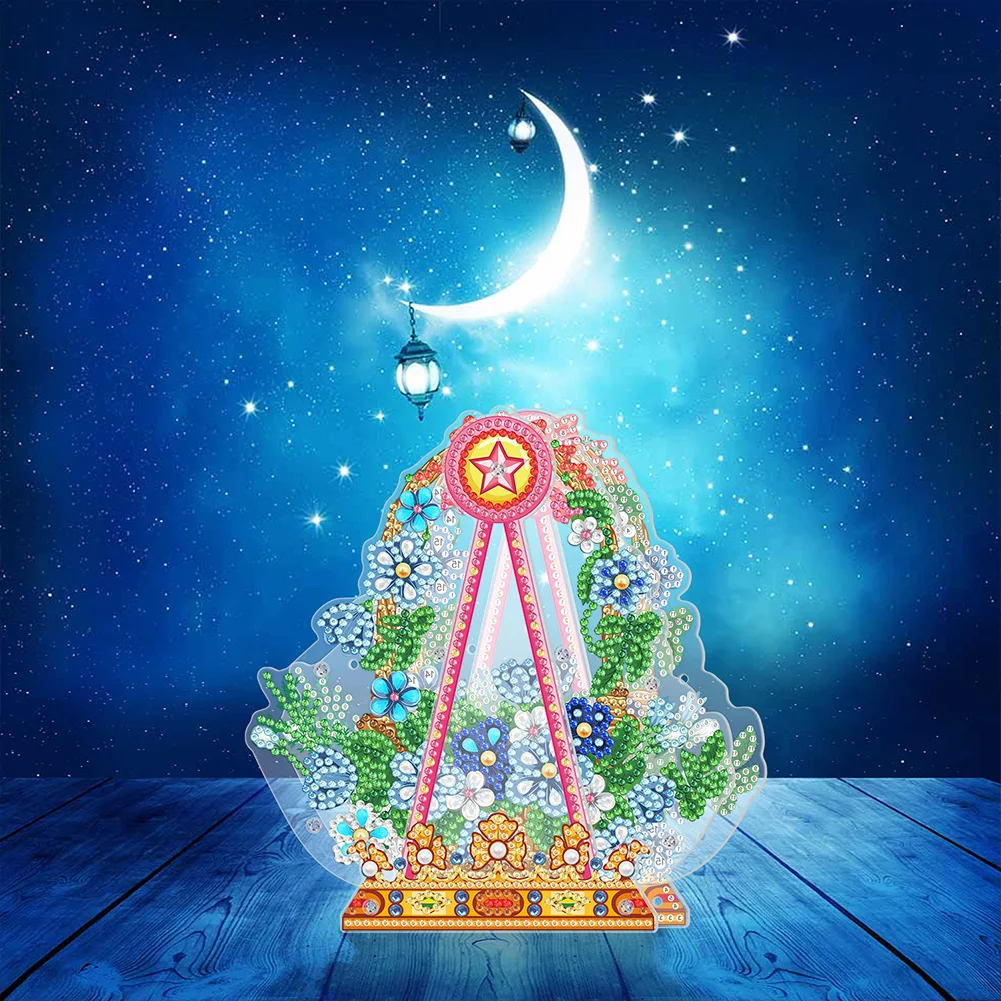 DIY Diamond Embroidery Pirate Ship Home Desktop Kits 5D Handmade Children Sticker Xmas Gift | Дом и сад