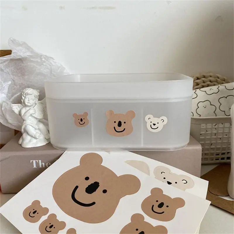 

10*14 см стикер с улыбающимся лицом коала декоративная наклейка простая креативная наклейка с аккаунтом Искусство Настенная искусственная фотография декоративная