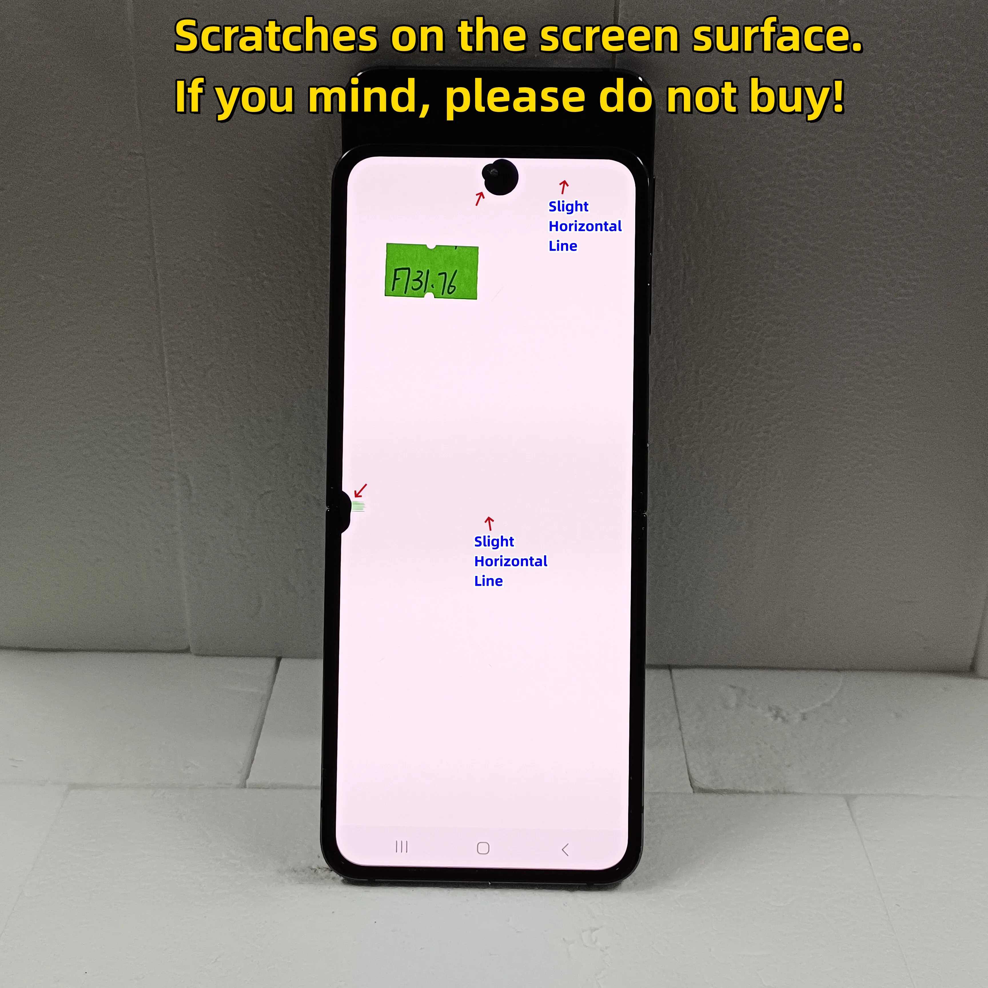 6 7-дюймовый ЖК-дисплей Amoled для Samsung Z Flip 5 дисплей F731 F731u сменный сенсорный экран с