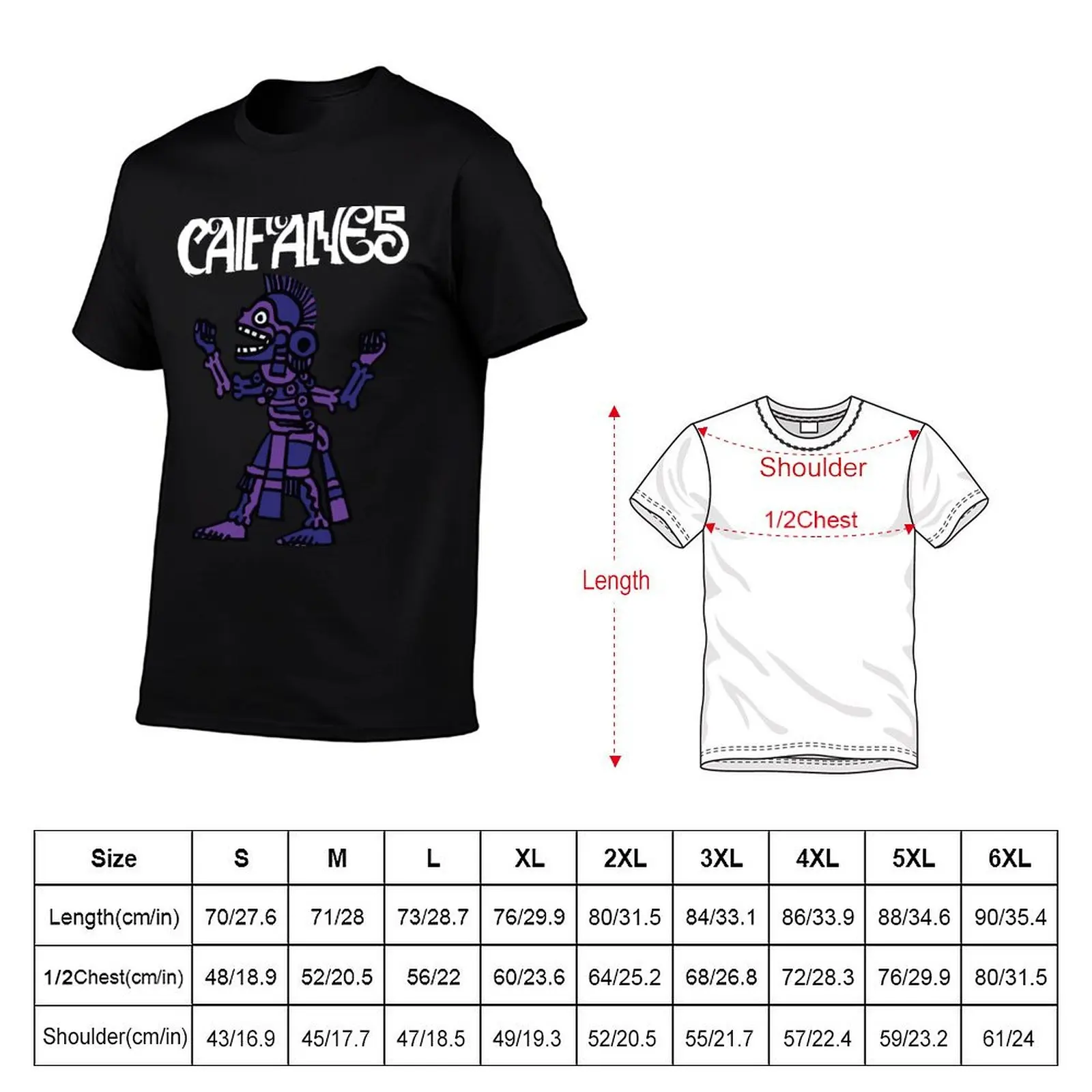 Футболка Caifanes 2024 великолепная футболка большого размера баскетбольные футболки