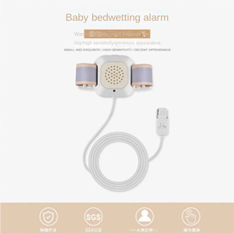 

New Baby Wet Alarm for The Elderly Highly Sensitive Bedwetting Alarm Vibrating Flash Ringtone Reminder