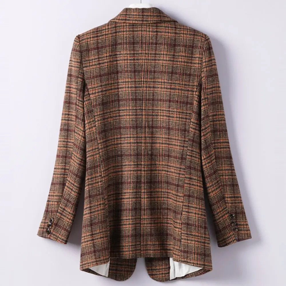 Spot wholesale black hooded suit coat (female) autumn 2022 new small Korean loose casual double breasted suit trendy top