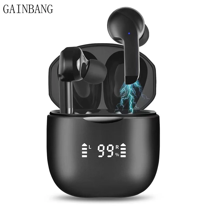 

GAINBANG A3 TWS Wireless Bluetooth Earphones In-Ear Noise Reduction Headphones With Microphone Sport Earbuds Waterproof Headsets