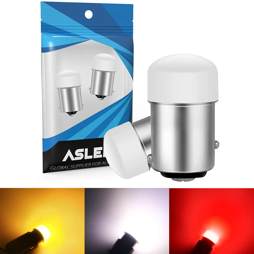 2 шт. R5W R10W Mini Led 1156 P21W BA15S P21/5W 1157 Автомобильная сигнальная лампа дневные ходовые фонари освещение автомобиля 12 В Автомобильная противотуманная лампа белый красный желтый