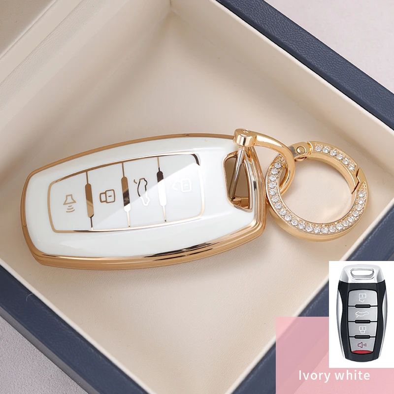 

ТПУ чехол для автомобильного ключа с дистанционным управлением для Great Wall Haval Hover H1 H4 H6 H7 H9 F5 F7 H2S GMW Coupe брелок для сумки аксессуары