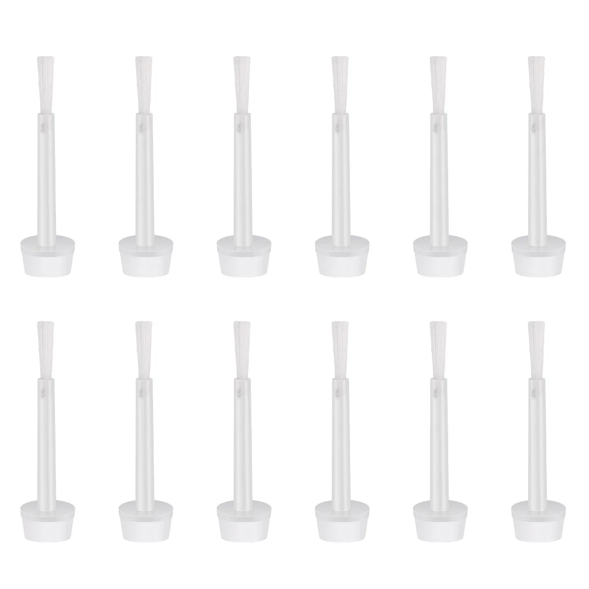 

Lurrose 100pcs Nail Polish Replacement Brushes Dipping Liquid Applicator Brushes Manicure Tools Acrylic powder