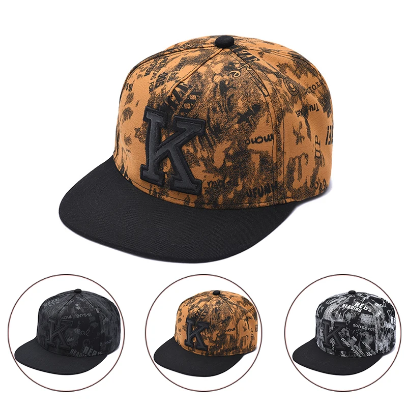 

Summer New Hip Hop Baseball Cap Flat Brim Hat For Men Street Dance Snapback Hombre Fashion Trend Outdoor Casual Trucker Hats