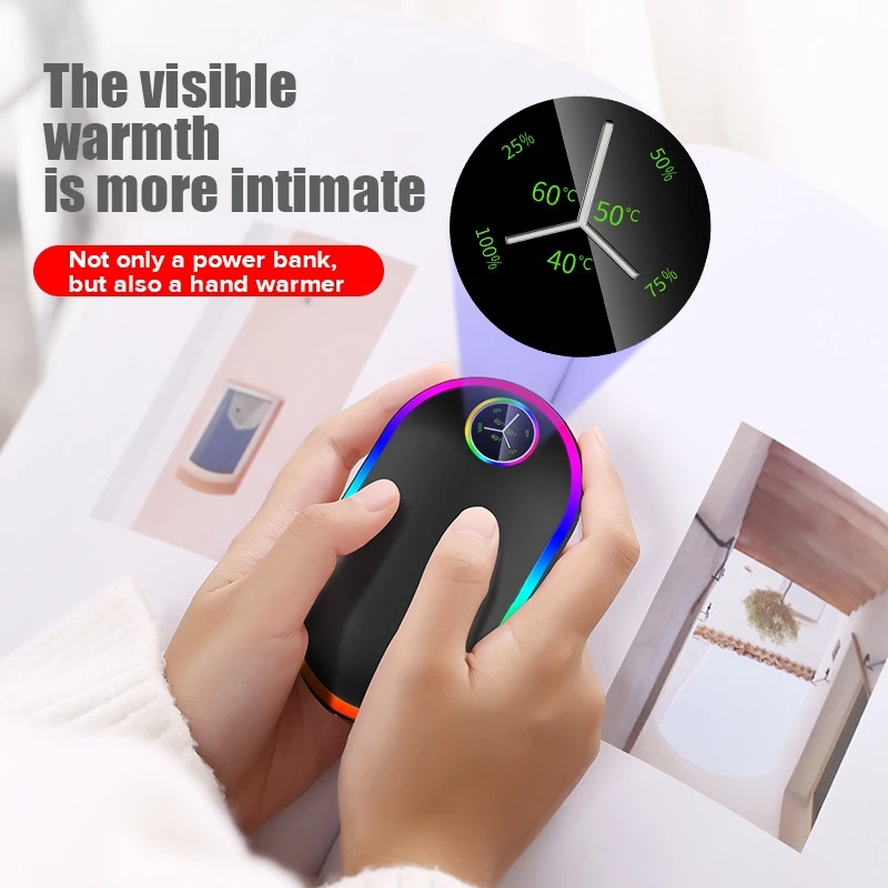 Цена 4 в 1, зимний электрический обогреватель для рук, 10000 мАч