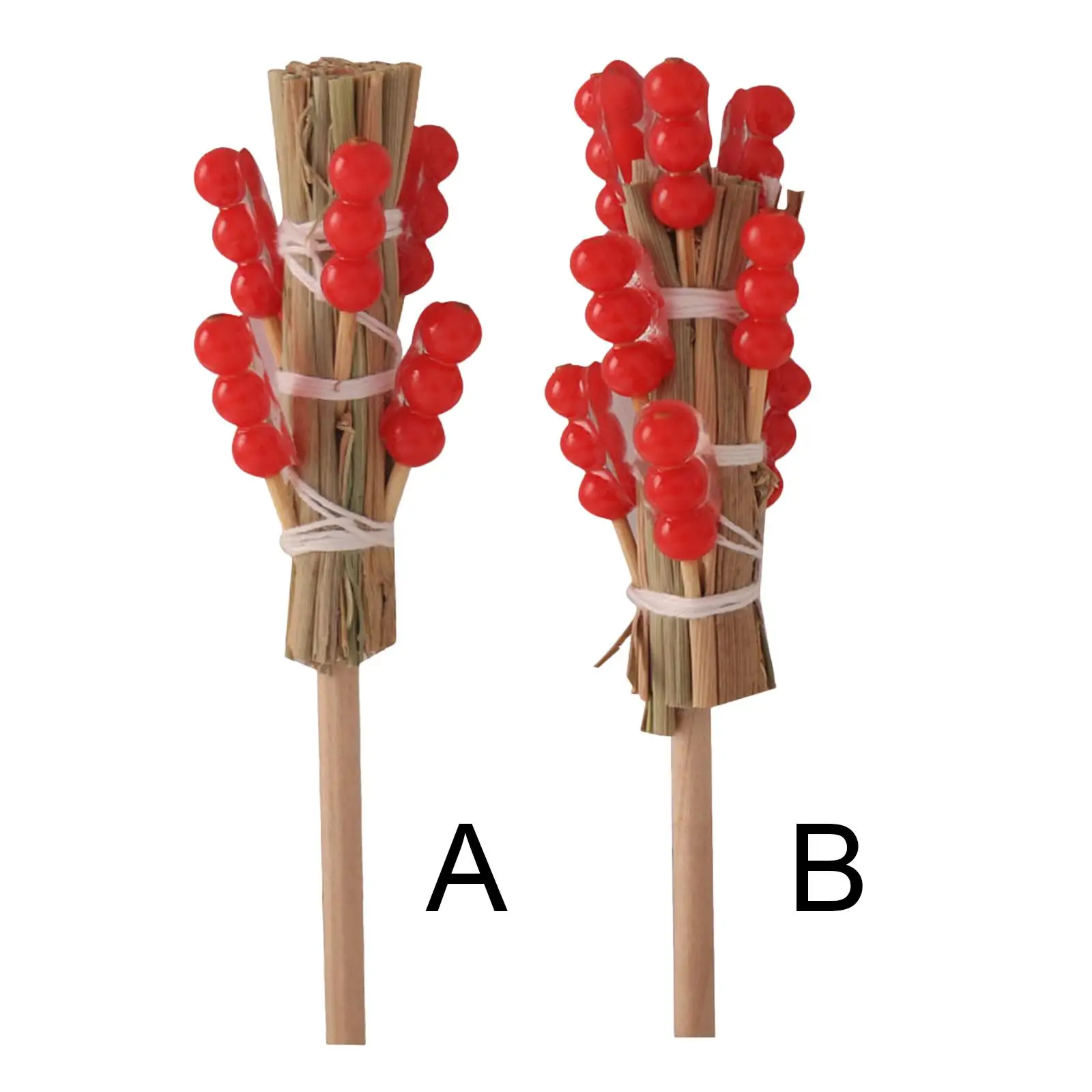 

Dollhouse Miniature Sugar Coated Haws Kitchen Pretend Play Toys for Children