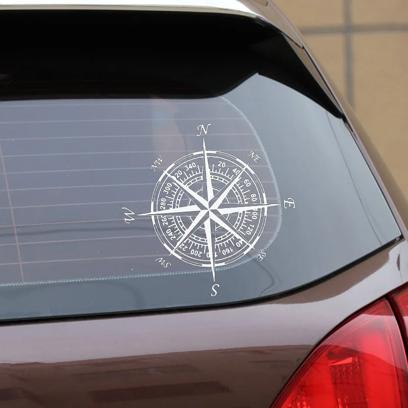 Автомобильные наклейки NSWE Compass морские модные задние персонализированные