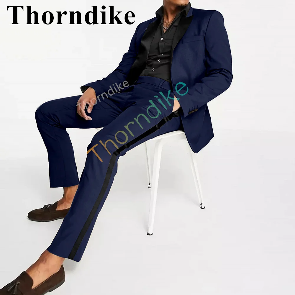 Новое поступление трендовый Повседневный смокинг для жениха Thorndike