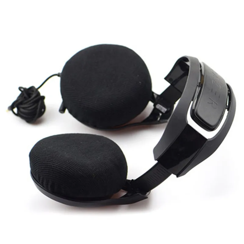 

1Pair Resilience Fabric Headphone Covers Washable Sanitary Ear pad Earcup Earpad Cover Fit Most On Ear Headphones 6-11cm Earpads