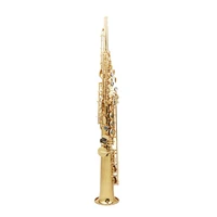 seasound factory professional one piece gold soprano saxophone