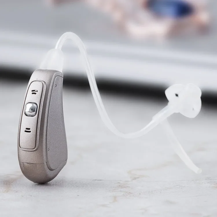 Austar 4-канальный небольшой слуховой аппарат высокой четкости с батарейкой 312