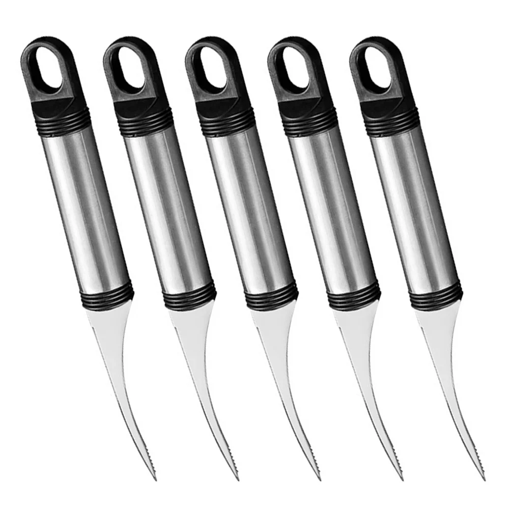 

5PCS Shrimp Cleaner Comfortable Grip Metal Shrimp Cleaning Tool Shrimp Cleaner Shrimp Deveining Tool for Restaurant