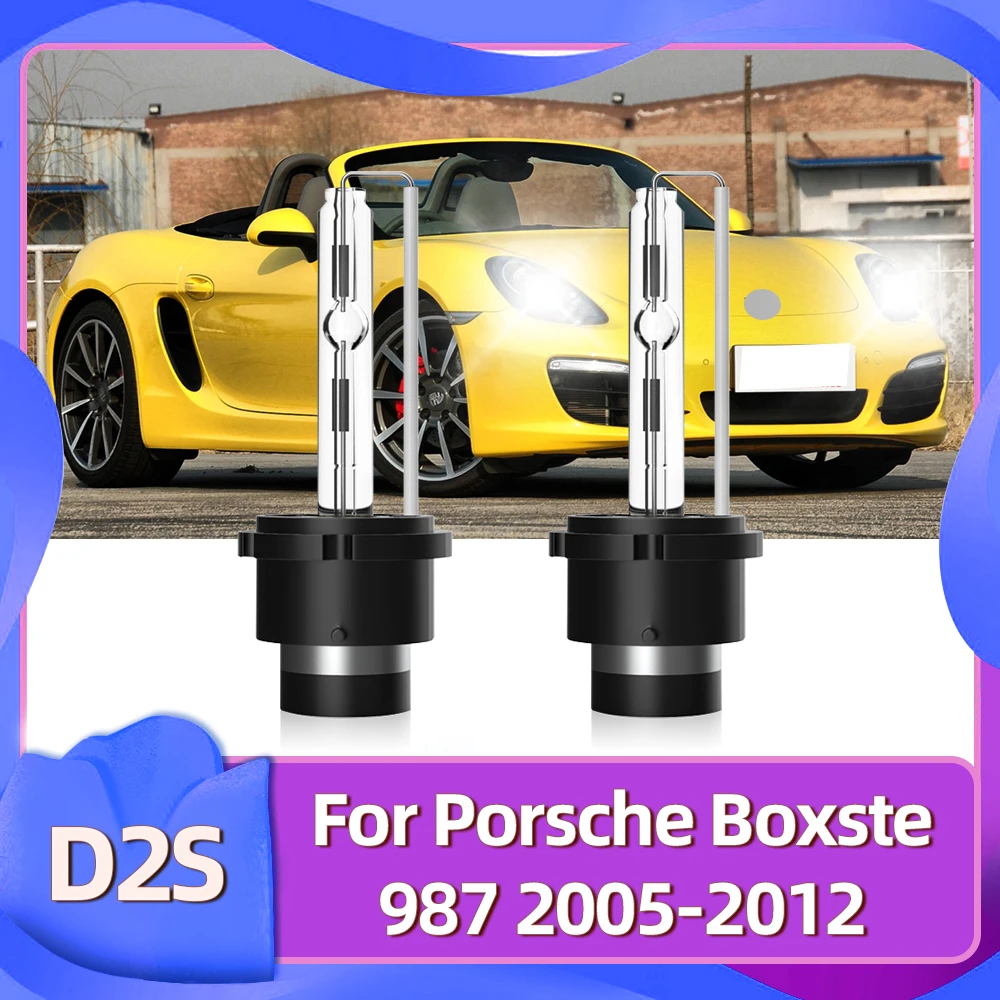 

Roadsun 2 шт. ксеноновая лампа 35 Вт D2S 6000 К HID светильник 12 В для Porsche Boxste 987 2005 до 2012 2011 2010 2009 2008 2007 2006