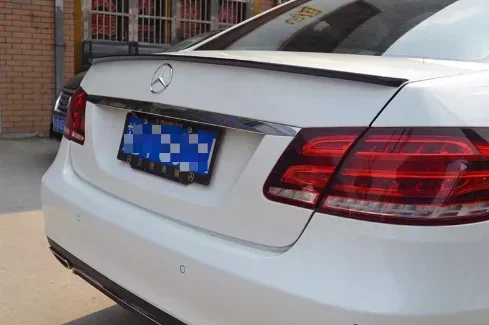 Для Mercedes Benz E Class W212 E180 E200 E260 E300 2008-2015 комплект заднего спойлера для кузова крыла