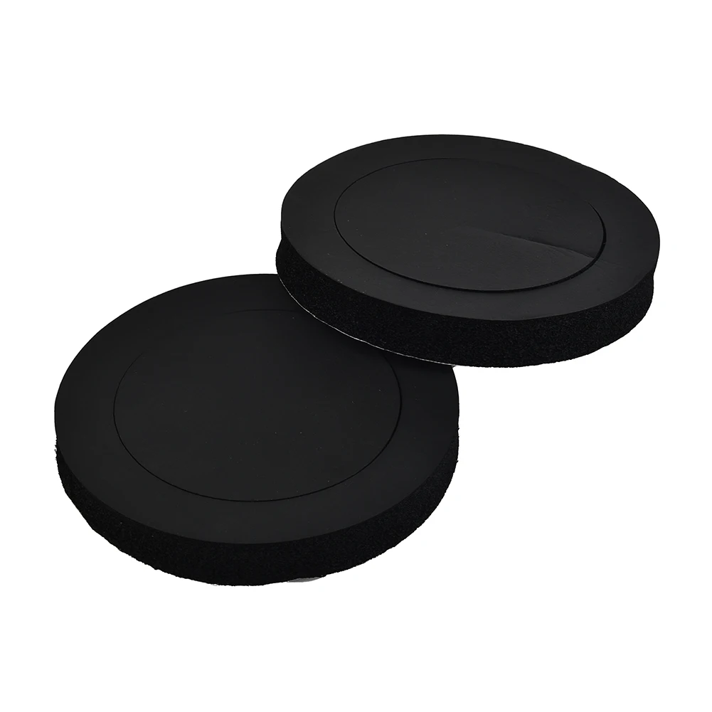

2pcs Auto Insulation Cotton 19.5cm High Quality Black Rubber Foam Car Speaker Ring Bass Door Trim Soundproof Accessories Parts