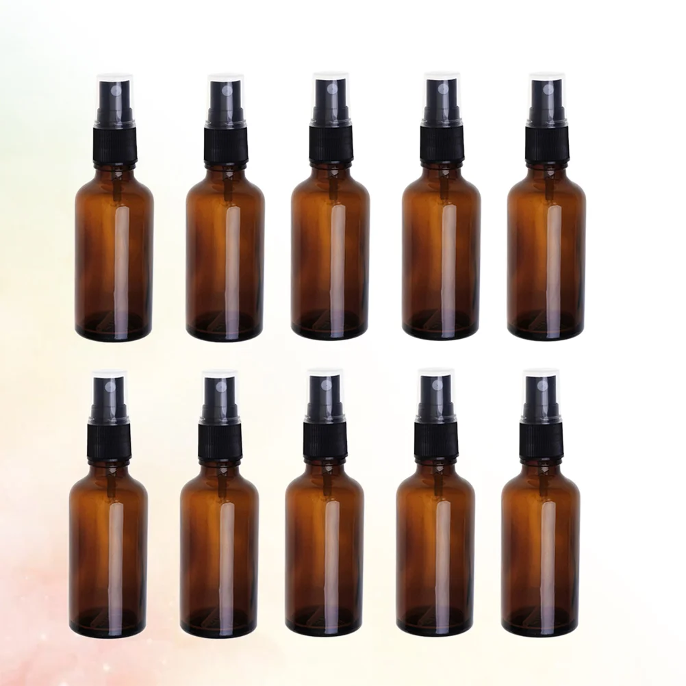 

Spray Travel Empty Amber Mist Mini Pump Size Liquid Cleaning Clear Refillable Fine Atomizers Container Water Oil Face Makeup