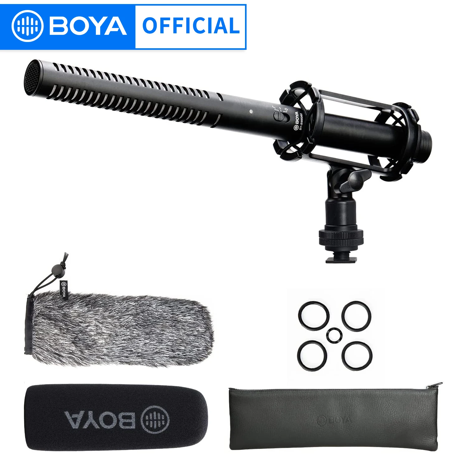 

BY-BM6060L профессиональный микрофон для студийной съемки Canon Nikon Sony