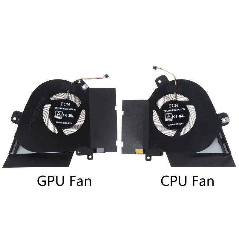 New Laptop Cooling Fan for ROG Zephyrus S GX502 LWS Notebook CPU GPU Radiator for Dc 12V 4-pin 4-wires Laptop Cooler New Laptop Cooling Fan for ROG Zephyrus S GX502 LWS Notebook CPU GPU Radiator for Dc 12V 4-pin 4-wires Laptop Cooler