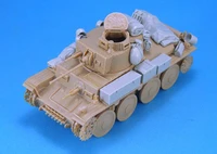 135 scale die cast resin figure model assembly kit pz kpw 38t light tank deposit conversion no etching unpainted