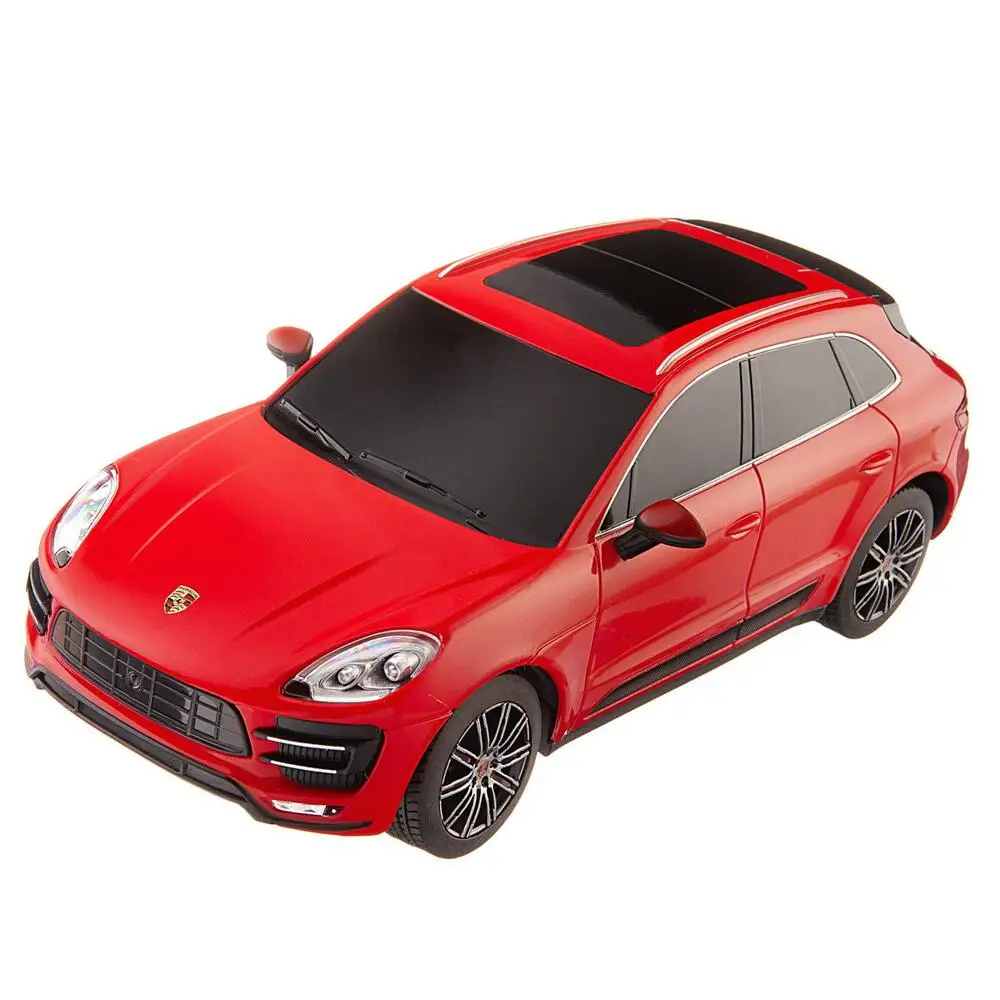 Porsche Macan Turbo красный