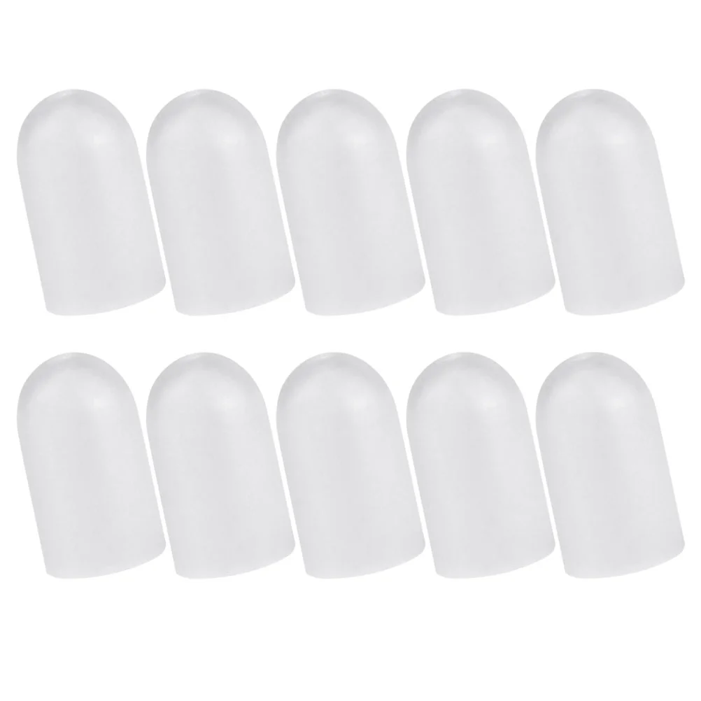 

10pcs Toe Protectors Anti-wear Toe Sleeves Toe Protective Caps for Pain Relief