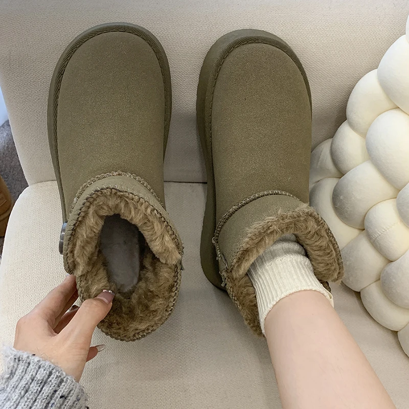 Женские ботинки зимняя обувь для женщин женские австралийские 2024 кожаные