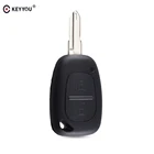 Чехол KEYYOU для дистанционного ключа с 2 кнопками для Renault Opel Vauxhall для Nissan Vivaro Traffic Primastar