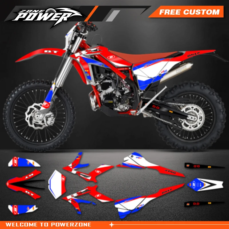 Фото Powerzone индивидуальные фоны, графические наклейки, наборы наклеек для Beta Xtrainer 150 200 250 300 400 450 2015 2016 2017 2018 2019 10 №2