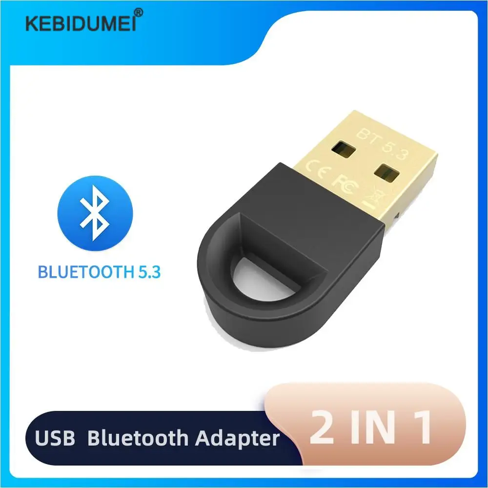

Usb Bluetooth адаптер 5,3 беспроводной приемник передатчик ключ привод бесплатно адаптер Aptx для ПК ноутбука колонки Windows11/10/8.1