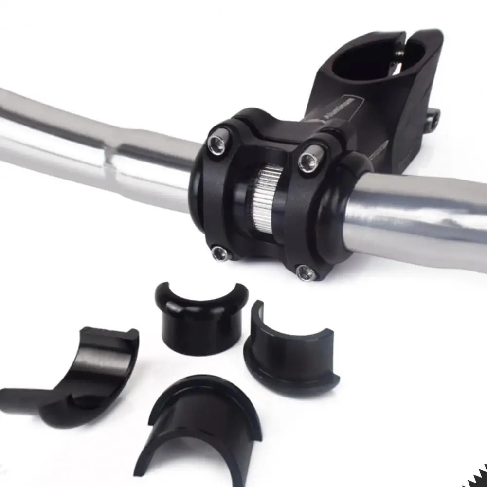 

Black/Red 4Pcs/Set Sturdy Useful Bicycle Handlebar Spacer Lightweight Bike Stem Spacer Fine Workmanship for Bike